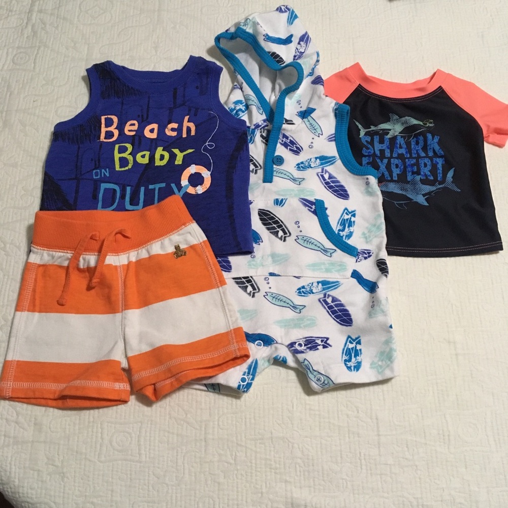 3-6m (4/$20) Beach Boy Combo